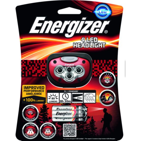 Lampe frontale 4 LED - Energizer