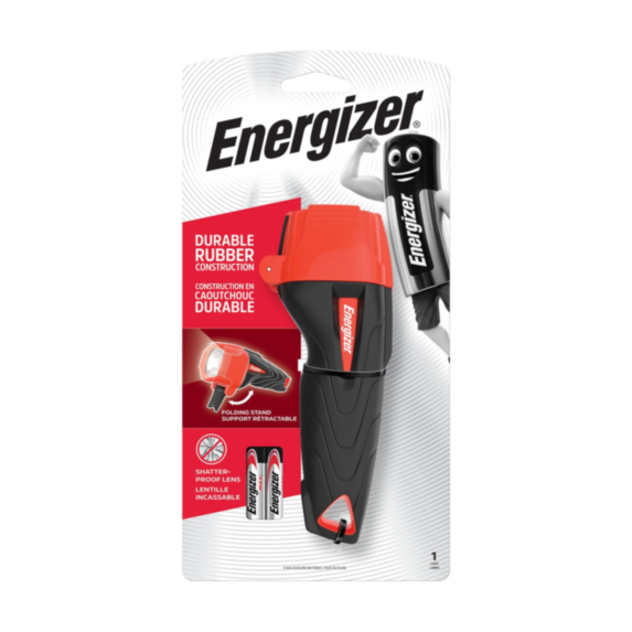Lampe torche antichocs Impact Rubber 2AAA - ENERGIZER