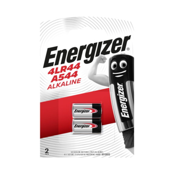 Lot de 2 pile alcaline 4LR44 - A544- 28A  6V - ENERGIZER