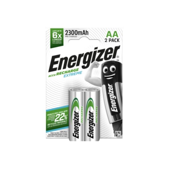 Pile rechargeable AA 2300mAh 1,2V nimh préchargée - ENERGIZER