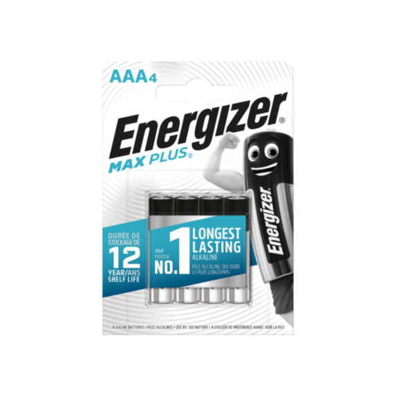 Pile AAA LR03 Energizer Max Plus 1.5V x4
