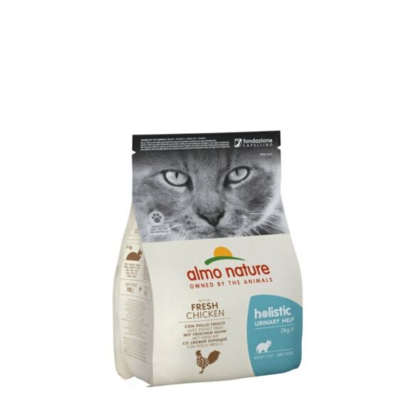 Croquettes chat urinary Holistic poulet 2kg - ALMO NATURE
