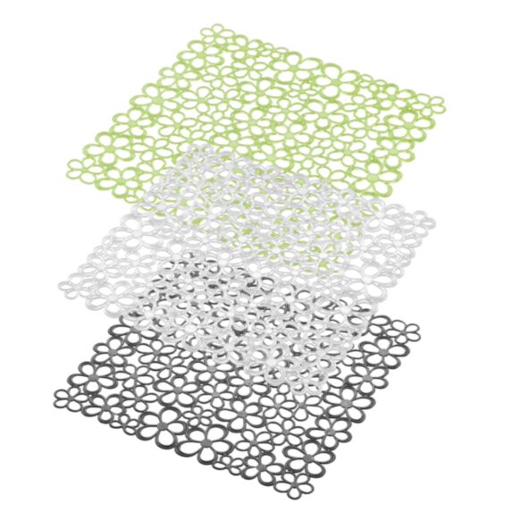 Tapis d'évier carré 32x32cm assortis - METALTEX