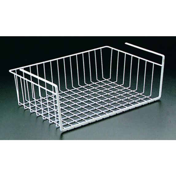 Corbeille à suspendre 30 cm blanc - METALTEX