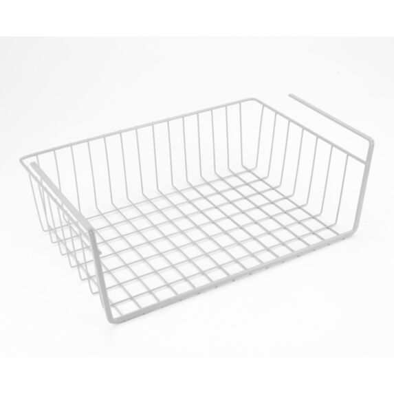 Corbeille à suspendre 40 cm blanc - METALTEX