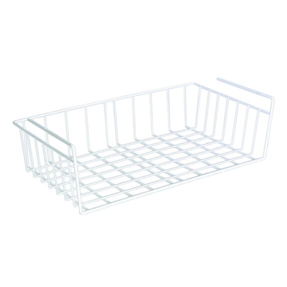 Corbeille à suspendre 50 cm blanc - METALTEX