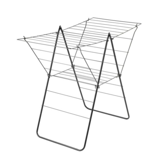 Séchoir sur pieds Utrecht 20 m noir mat - METALTEX