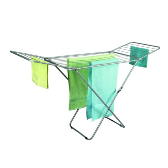 Séchoir sur pieds Vulcano 15 m gris - METALTEX