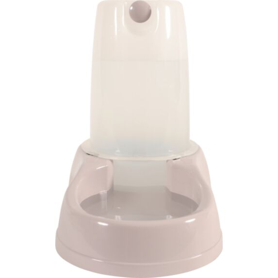 Distributeur d'eau antidérapant gris rosé contenance 3,5L - ZOLUX