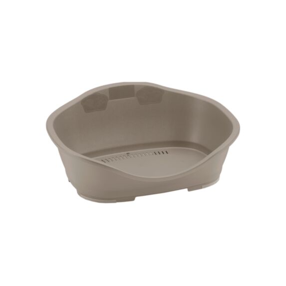 Corbeille plastique sleeper pour chien 71 cm 88 x 62 x 34 cm taupe