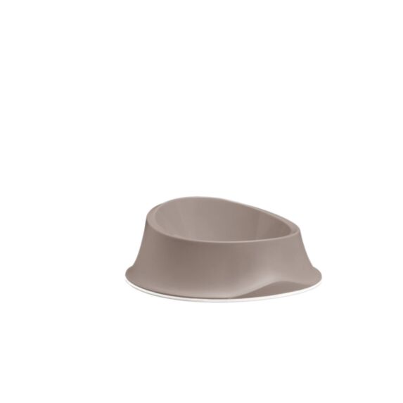 Ecuelle plastique antidérapante 350 ml Taupe