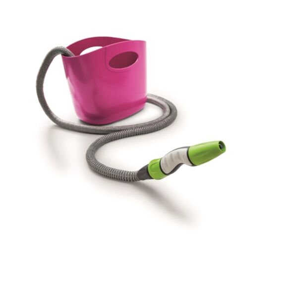 Kit tuyau auto extensible « Aquapop » 15M FUCHSIA