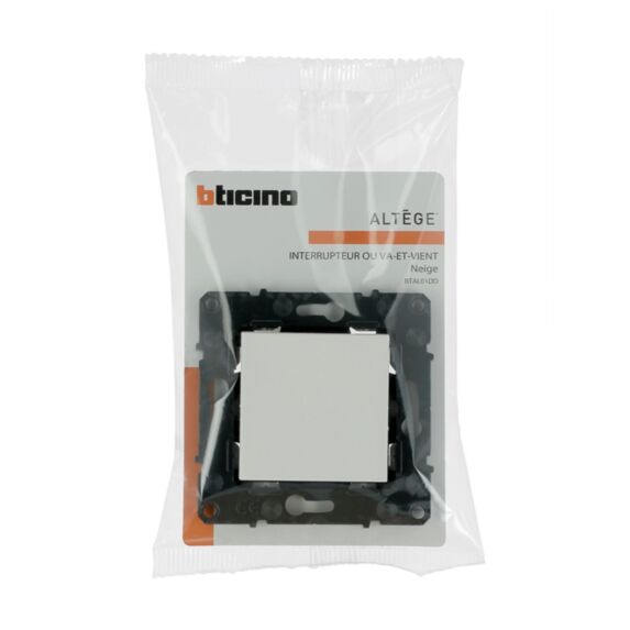Va-et-vient Altège 10A  Neige - BTICINO