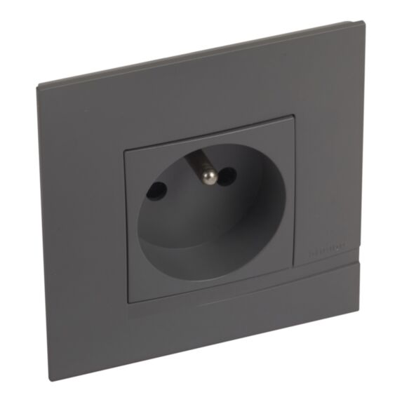 Prise de courant 2P+T - Bornes automatiques - Complet