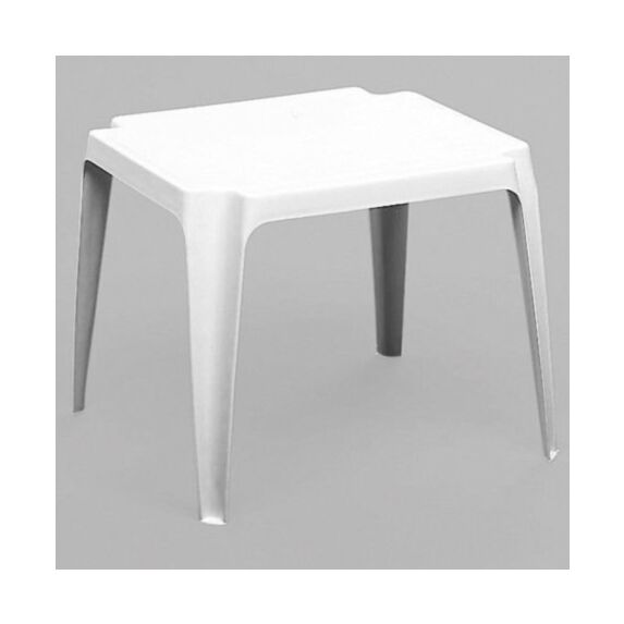 Table de jardin enfant 55 x 50 x 44 cm blanc - PROGARDEN