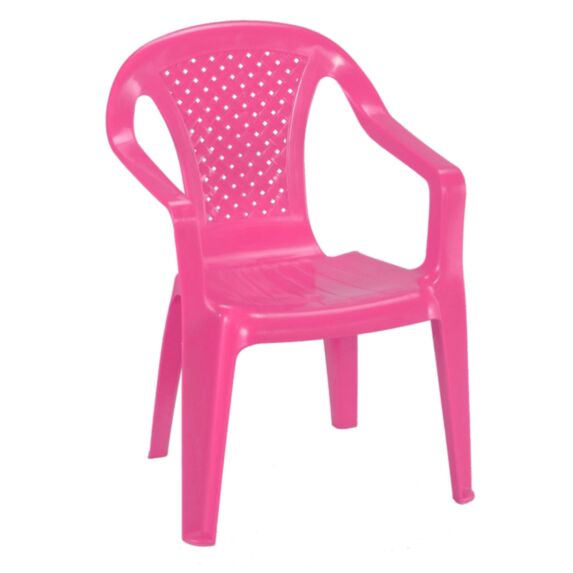 Fauteuil enfant Camelia 36,5 x 40 x 52 cm rose - PROGARDEN