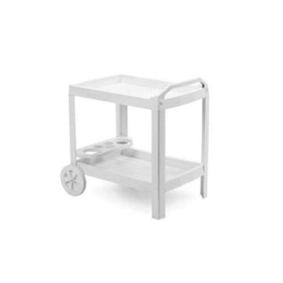 Desserte mobile Astro 74 x 53 x 73 cm blanc - PROGARDEN