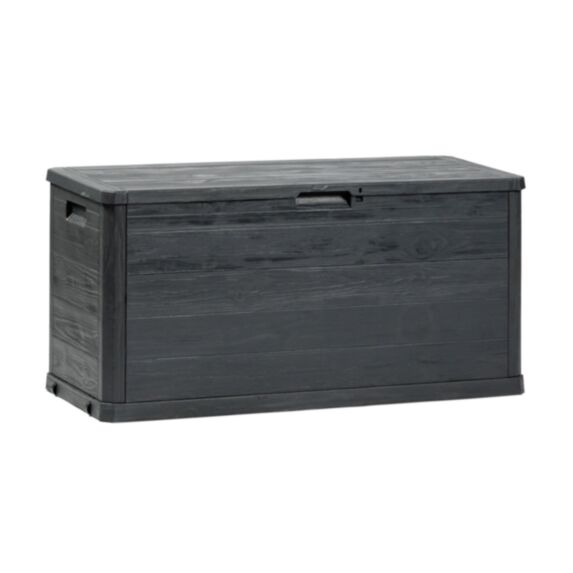 Coffre jardin résine anthracite Woody 280L - TOOMAX