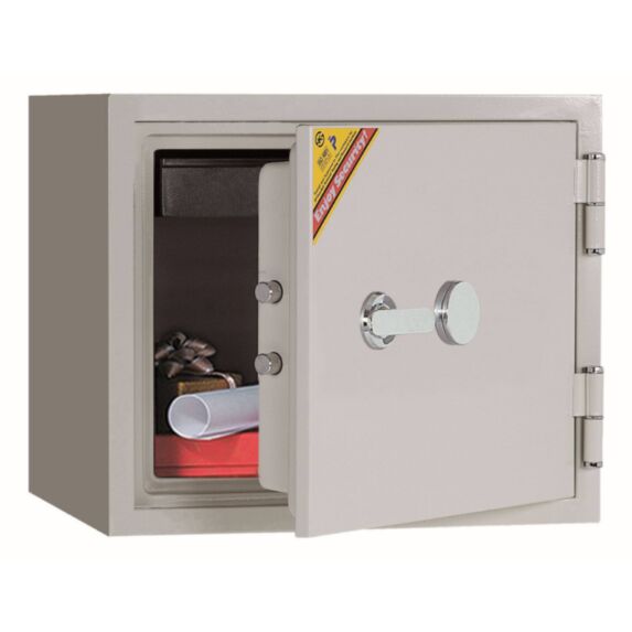 Coffre-fort à poser à clé ignifuge 19L - TECHNOFIRE