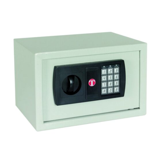 Coffre de sécurité électronique 9,5L beige - TECHNOSAFE