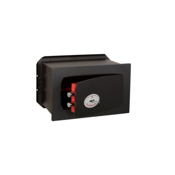 Coffre de sécurité à emmurer à clefs 9L noir - TECHNOSAFE