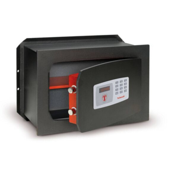 Coffre de sécurité à emmurer électronique 9L noir - TECHNOSAFE