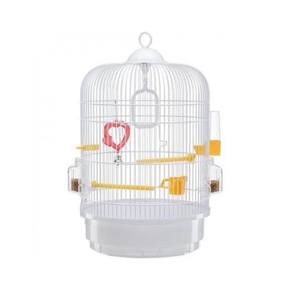 Cage Ronde Oiseaux Regina Equipée