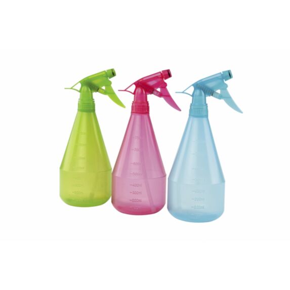 Pulvérisateur à gachette 0,75L utile (3 couleurs : vert bleu rose) - FITT 