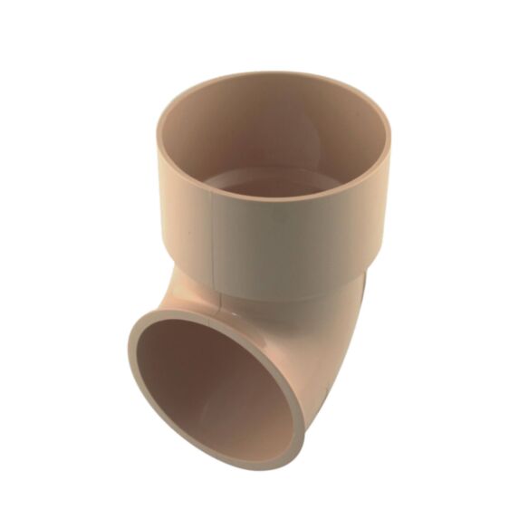 Pied de chute Ø80 sable - INTERPLAST