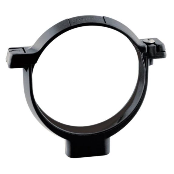 Collier de fixation à vis pour tube de descente Ø80mm graphite