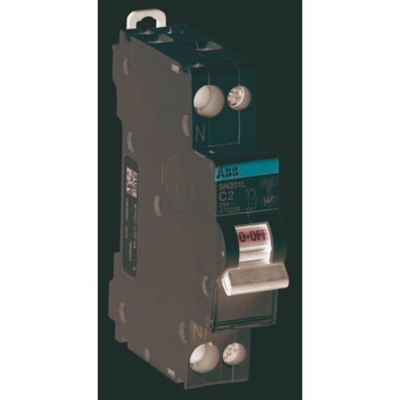 Disjoncteur à vis 2A 3KA - ABB