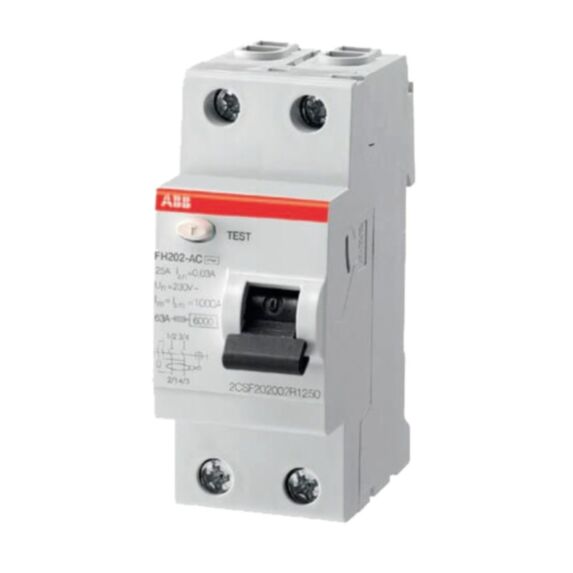 Interrupteur différentiel Type AC 30mA 40A - ABB