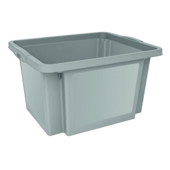 Bas de rangement gris 23 litres - KIS
