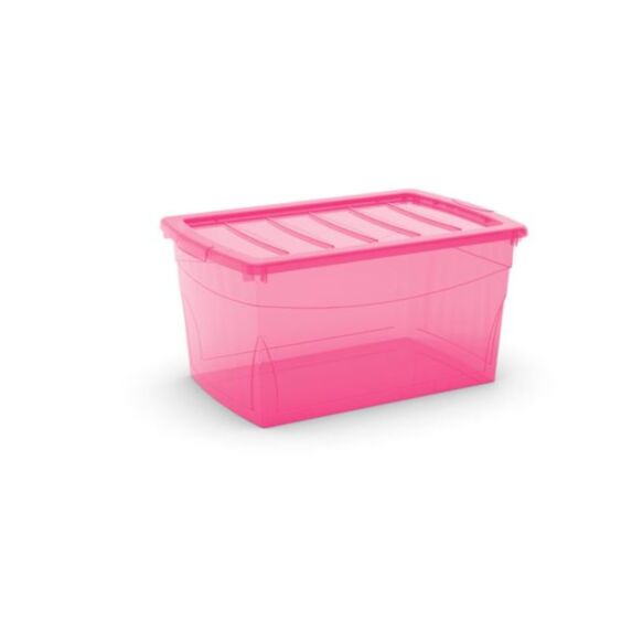 Bac de rangement Omnibox - 50L - Rose