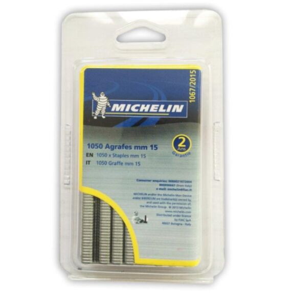 1050 agrafes 15mm pour agrafeuse à air comprimé - MICHELIN