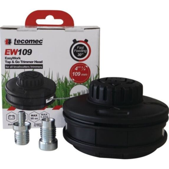 TETE DE DEBROUSSAILLEUSE EASYWORK TECOMEC 109MM