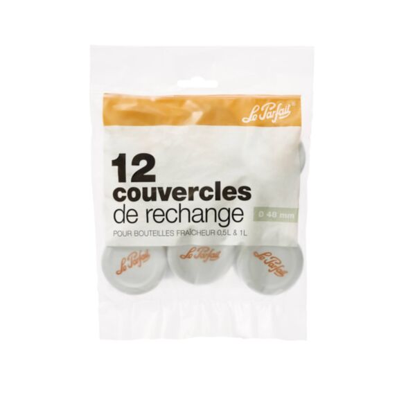 12 Couvercles Bouteilles Fraicheur - LE PARFAIT