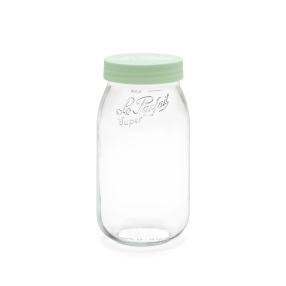 Bocal en verre Color Vis 2L Vert Clair - LE PARFAIT