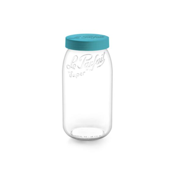 Bocal en verre Color Vis 3L Bleu - LE PARFAIT