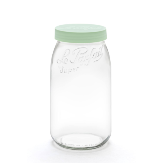 Bocal en verre Color Vis 3L Vert Clair - LE PARFAIT