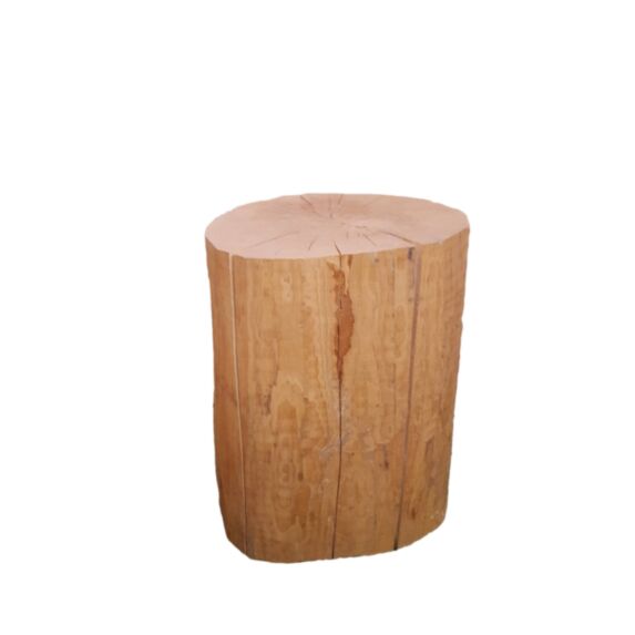 Rondin sapin brut Ø30/40cm H.45cm PEFC