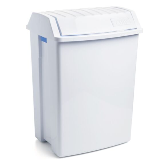 Panier à Linge 49L Basculant Blanc - TATAY