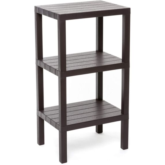 Etagère Lombok 3 niveaux marron 29 x 38 x 73,5 cm