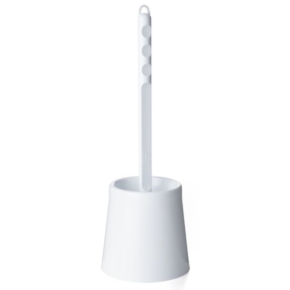 Porte-brosse WC 83cm ∅14cm Blanc - TATAY