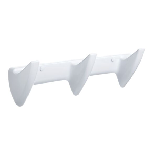 Porte Manteau 3 Têtes Olympia Blanc - TATAY