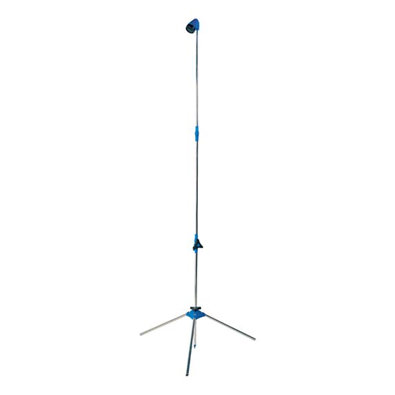 Douche de piscine sur pied en aluminium