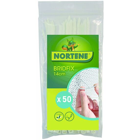 Colliers de fixation Bridfix 0,14m blanc x 50 - INTERMAS