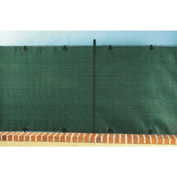 Brise vue natte polyéthylène Totaltex 1x3m Vert - INTERMAS