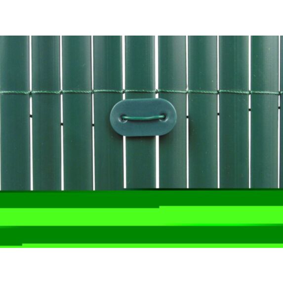 26 fixations pour canisses Fixcane Vert - INTERMAS