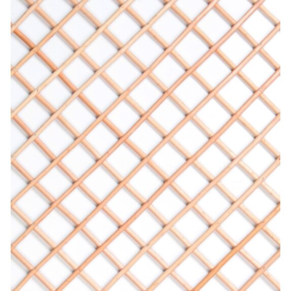 Treillis extensible en osier naturel pelé